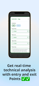 Forex Analysis AI mobile app screenshot 2 showing app interface