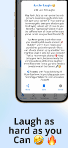 RoastAI: Celebrity Roasts App mobile app screenshot 2 showing app interface