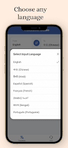 Translate Pro AI mobile app screenshot 2 showing app interface